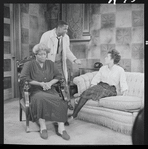 Claudia McNeil, Sidney Poitier and Diana Sands in the stage production A Raisin in the Sun