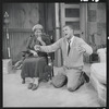 Claudia McNeil and Sidney Poitier in the stage production A Raisin in the Sun