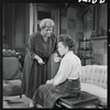 Claudia McNeil and Diana Sands in the stage production A Raisin in the Sun