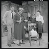 Sidney Poitier, Claudia McNeil, Ruby Dee, Glynn Turman and Diana Sands in the stage production A Raisin in the Sun
