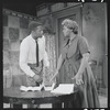 Sidney Poitier and Claudia McNeil in the stage production A Raisin in the Sun