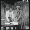 Sidney Poitier and Claudia McNeil in the stage production A Raisin in the Sun