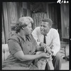 Claudia McNeil and Sidney Poitier in the stage production A Raisin in the Sun