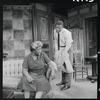 Claudia McNeil and Sidney Poitier in the stage production A Raisin in the Sun