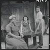 Claudia McNeil, Ruby Dee and Sidney Poitier in the stage production A Raisin in the Sun