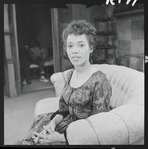 Diana Sands in the stage production A Raisin in the Sun