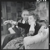 Louis Gossett and Diana Sands in the stage production A Raisin in the Sun