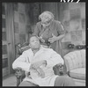 Sidney Poitier and Claudia McNeil in the stage production A Raisin in the Sun