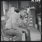 Sidney Poitier in the stage production A Raisin in the Sun