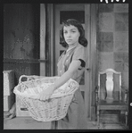 Ruby Dee in the stage production A Raisin in the Sun