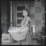 Ruby Dee in the stage production A Raisin in the Sun