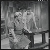 Claudia McNeil and Sidney Poitier in the stage production A Raisin in the Sun