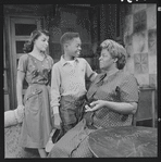Ruby Dee, Glynn Turman and Claudia McNeil in the stage production A Raisin in the Sun