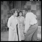 Diana Sands, Ruby Dee and Sidney Poitier in the stage production A Raisin in the Sun