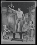 Diana Sands, Sidney Poitier and Ruby Dee in the stage production A Raisin in the Sun