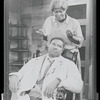 Ossie Davis and Claudia McNeil in the stage production A Raisin in the Sun