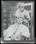 Ossie Davis and Claudia McNeil in the stage production A Raisin in the Sun