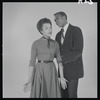 Diana Sands and Louis Gossett in studio photo for the stage production A Raisin in the Sun