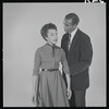Diana Sands and Louis Gossett in studio photo for the stage production A Raisin in the Sun