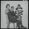 Ruby Dee, Ivan Dixon and Sidney Poitier in studio photo for the stage production A Raisin in the Sun