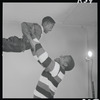 Glynn Turman and Sidney Poitier in studio photo for the stage production A Raisin in the Sun
