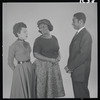 Diana Sands, Claudia McNeil and Ivan Dixon in studio photo for the stage production A Raisin in the Sun
