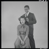 Diana Sands and Ivan Dixon in studio photo for the stage production A Raisin in the Sun