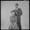 Diana Sands and Ivan Dixon in studio photo for the stage production A Raisin in the Sun
