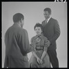 Lloyd Richards, Diana Sands and Ivan Dixon in studio photo for the stage production A Raisin in the Sun