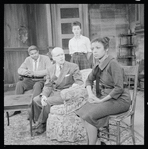 Ossie Davis, John Fiedler, Diana Sands and Ruby Dee in the stage production A Raisin in the Sun