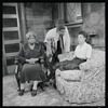 Claudia McNeil, Ossie Davis and Diana Sands in the stage production A Raisin in the Sun