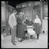 Ossie Davis, Claudia McNeil, Ruby Dee, Glynn Turman and Diana Sands in the stage production A Raisin in the Sun