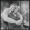 Ossie Davis and Claudia McNeil in the stage production A Raisin in the Sun
