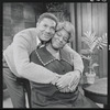 Ossie Davis and Claudia McNeil in the stage production A Raisin in the Sun
