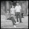 Louis Gossett, Ruby Dee and Ossie Davis in the stage production A Raisin in the Sun