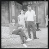 Louis Gossett, Ruby Dee and Ossie Davis in the stage production A Raisin in the Sun
