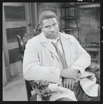Ossie Davis in the stage production A Raisin in the Sun