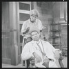 Claudia McNeil and Ossie Davis in the stage production A Raisin in the Sun