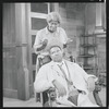 Claudia McNeil and Ossie Davis in the stage production A Raisin in the Sun