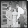 Diana Sands, Ruby Dee and Ossie Davis in the stage production A Raisin in the Sun