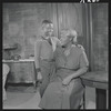 Charles Richardson and Claudia McNeil in the stage production A Raisin in the Sun