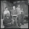 Claudia McNeil, Diana Sands, John Fiedler, Ossie Davis and Charles Richardson in the stage production A Raisin in the Sun