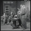 Ruby Dee, Claudia McNeil, Charles Richardson, Ossie Davis and John Fiedler in the stage production A Raisin in the Sun