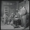 Ruby Dee, Claudia McNeil, Charles Richardson, Ossie Davis and John Fiedler in the stage production A Raisin in the Sun