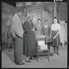Ossie Davis, Claudia McNeil, Ruby Dee, Charles Richardson and Diana Sands in the stage production A Raisin in the Sun
