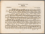 Quadrille pour piano sur les motifs de Nella