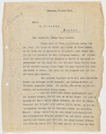 Letter from Bruno Walter to B. Krassin