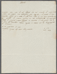 Autograph letter unsigned to Lord Byron, ?Summer 1817-April 1819