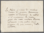 Autograph letter unsigned to Lord Byron, ?Summer 1817-April 1819