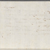 Autograph letter unsigned to Lord Byron, ?Summer 1817-April 1819